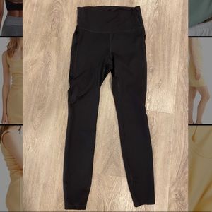 All in motion black athletic leggings